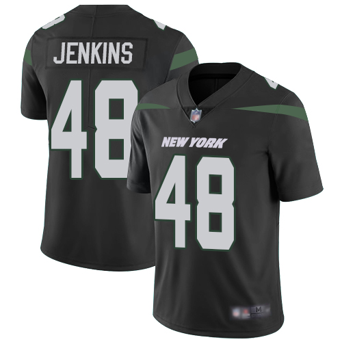 New York Jets Limited Black Youth Jordan Jenkins Alternate Jersey NFL Football #48 Vapor Untouchable->youth nfl jersey->Youth Jersey